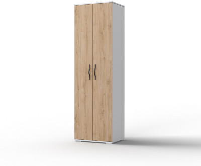 Шкаф для одежды "Элана" - Аляска/Дуб артизан