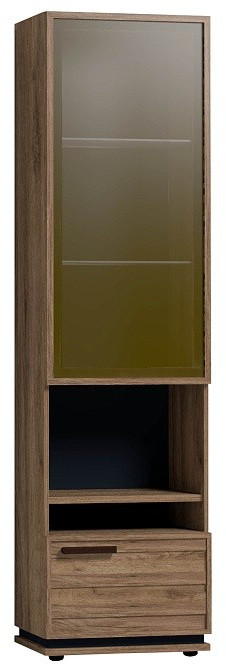 Шкаф для посуды Натуре 13, дуб табачный