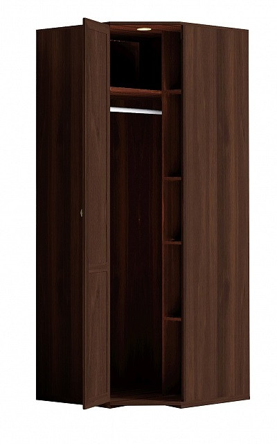 Шкаф угловой Шерлоск 10, орех