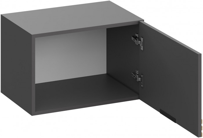 Модульная Прихожая Нао, набор №7, Графит/Графит, Дуб вотан, Симпл 27