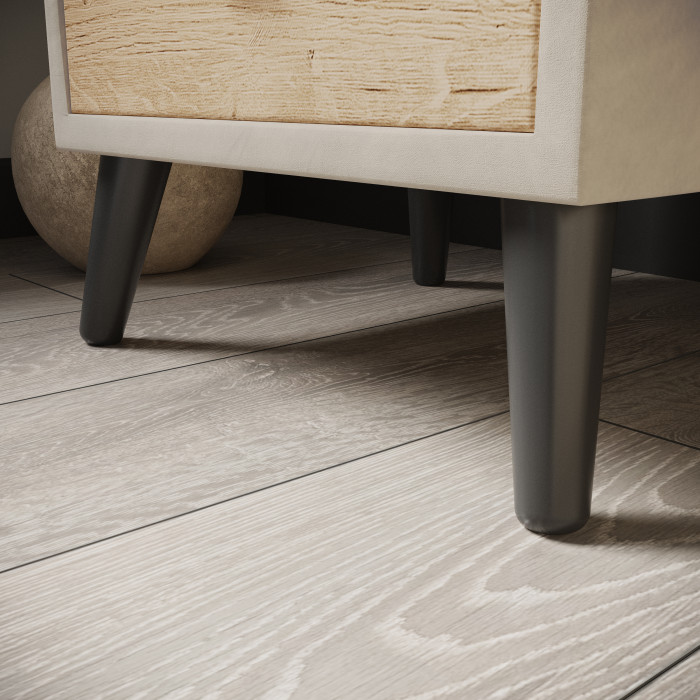 Тумба прикроватная интерьерная Ланс бежевый/мдф дуб канадский