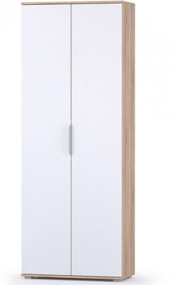Куба Шкаф для одежды 13.136, дуб сонома/белый премиум