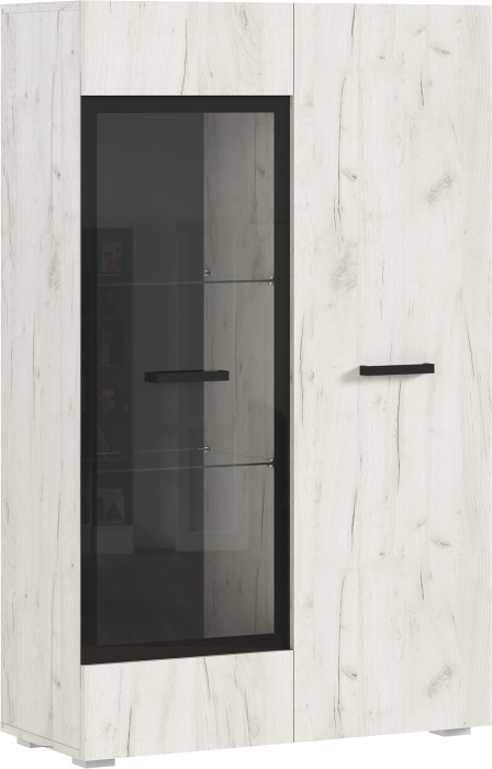 Нэнси NEW Гостиная, Дуб крафт белый