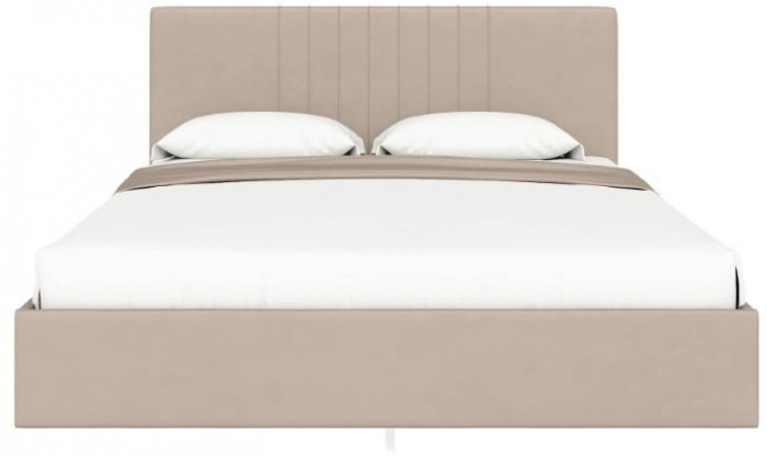 Кровать с латами Соло 180*200, Светло-бежевый