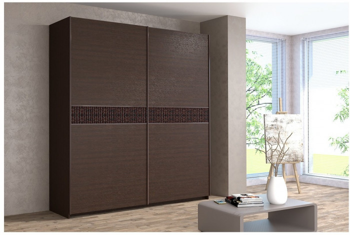 Шкаф-купе Иннэс-5 2000 Ф3/Ф3, Бодега светлый