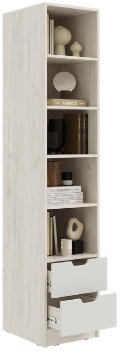 Юниор-4 Пенал (400) (Шарли пинк, Крафт белый)