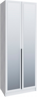 Шкаф Мадрид (0,85) с зеркалом, Белый