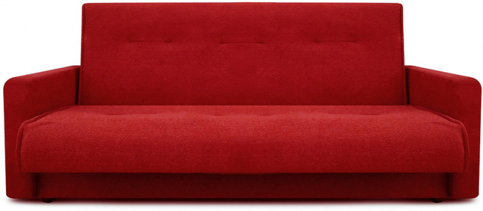 Диван-книжка Милан, 120х190, красный