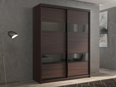 Шкаф-купе Кааппи 7 Венге 120х45х230 см