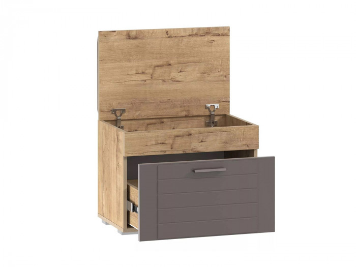 Прихожая Livorno 3 дуб бунратти / софт графит