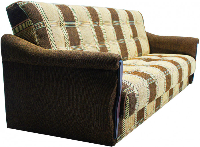 Диван-книжка Уют, 120х190, шенилл клетка