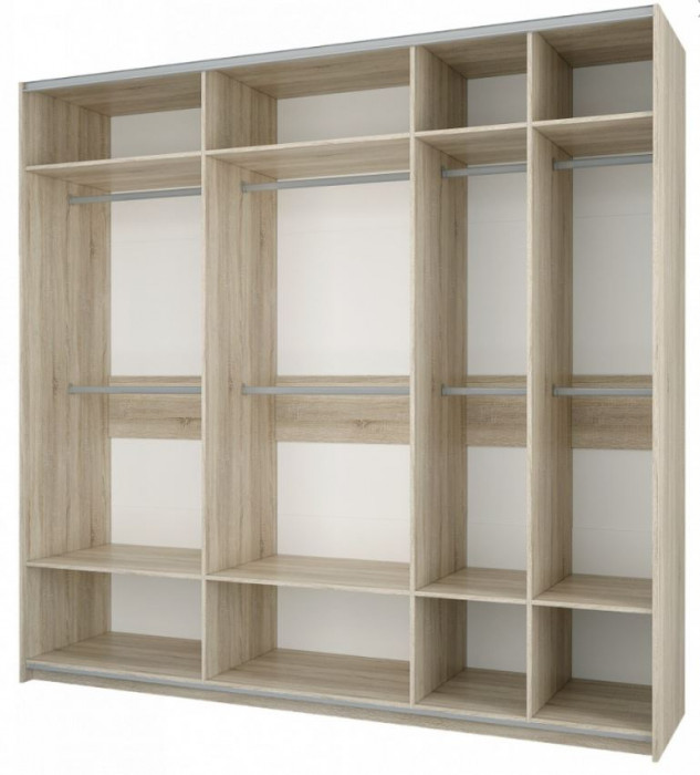 Фортуне-17  2400_400/400/800/800 сонома/сонома/белый+з.№7