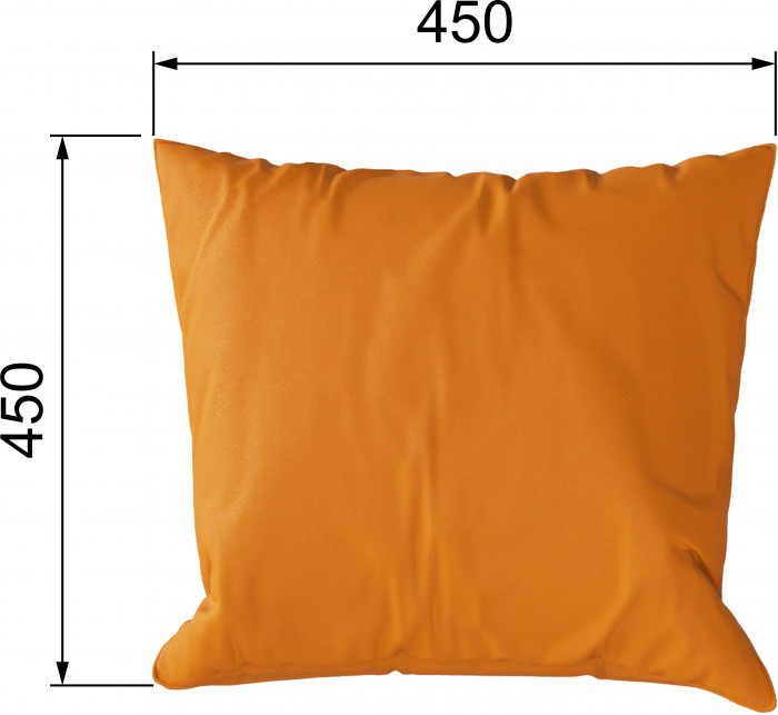 Декоративная подушка медный