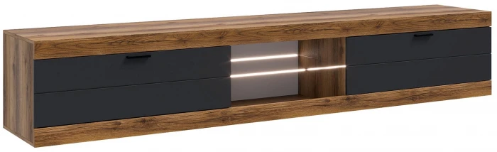 Прага Модульная Гостиная, вариант №2, делано/Графит