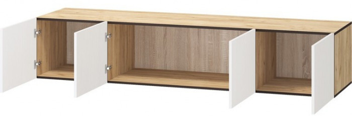 Антресоль Бастион ЛДСП 2,0 (Дуб крафт золотой)