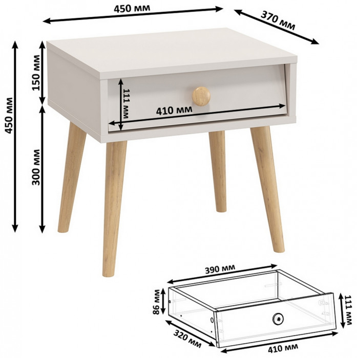 Афина Спальня 33-1400, кашемир серый
