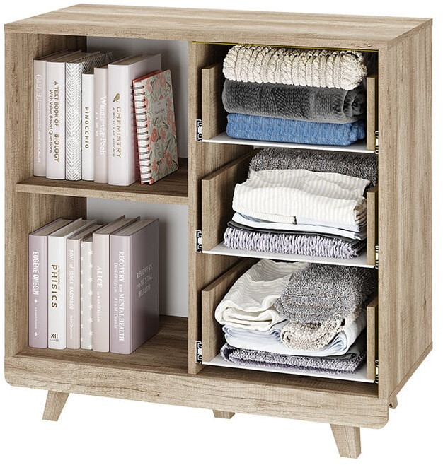 Комод "Мегаполис" КМ-12 Дуб каньон/Ф04 антик серебро