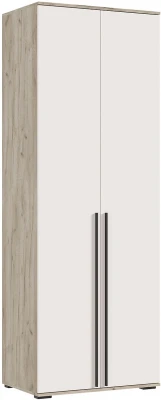 Норд Шкаф 2-х створчатый 800, Крафт серый/Кашемир