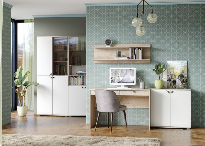 Бостон 09.132 Полка, дуб эндгрейн элегантный