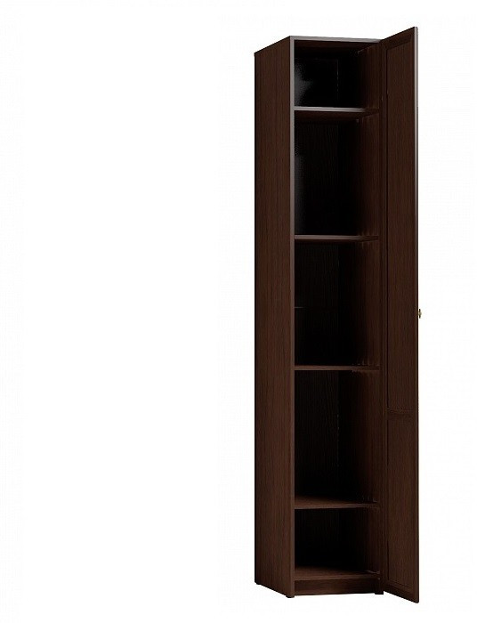 Шкаф-пенал для белья Шерлоск 611 правый, орех