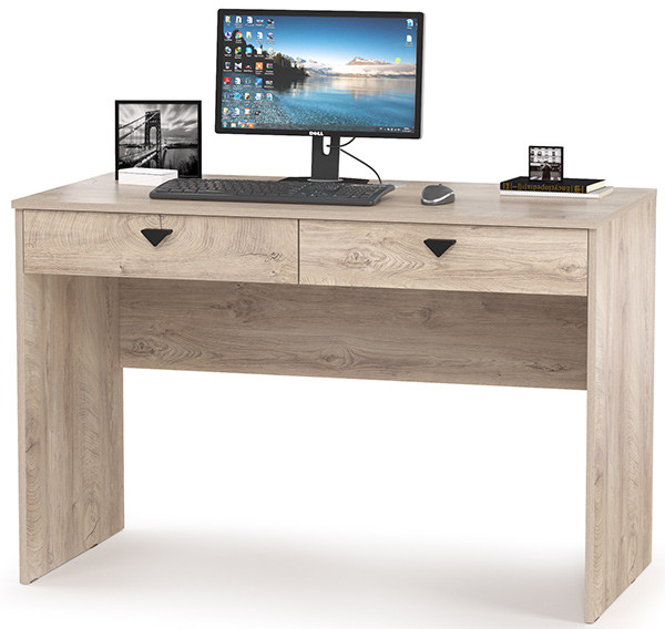 Бостон 12.69 компьютерный стол, дуб эндгрейн элегантный