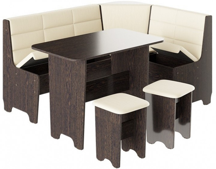 Техас Кухонный уголок Исп.2 (Венге/Кашемир Крем)