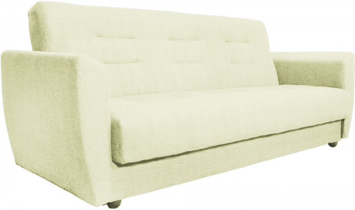 Диван-книжка Лира, 140х190, велюр бежевый