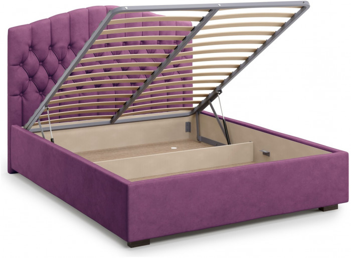 Кровать Лугано 140 с подъемным механизмом, Велутто 15