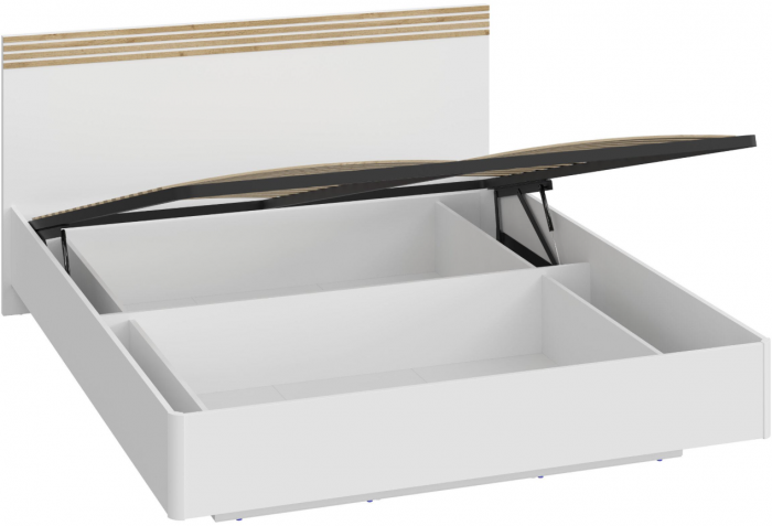 Модульная спальня Нао, набор №6, Графит/Профиль МДФ Дуб вотан