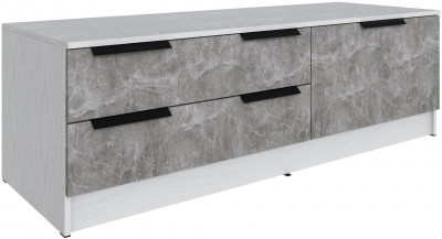 Тумба под ТВ Мадрид (1,5), Белый/Ателье светлое