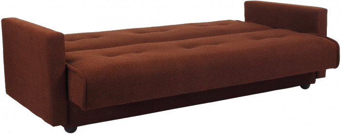 Диван-книжка Милан, 140х190, коричневый