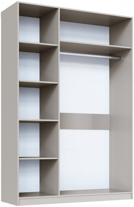 Шкаф 3-х створчатый Апполия, Кашемир/Сантьяго софт