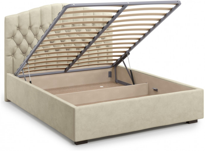 Кровать Лугано 140 с подъемным механизмом, Велутто 17