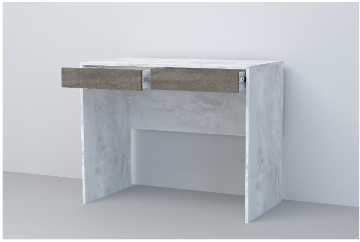 Эго Стол Ст-1 (Глянец Белый/Дуб Крафт Золотой)