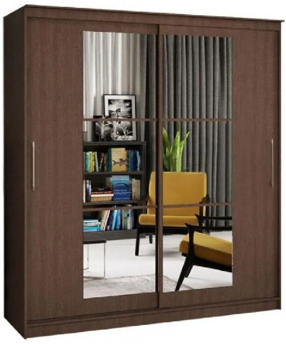 Шкаф-купе Элегант 3 1500 (Сандал светлый)