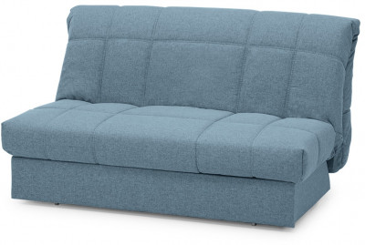 Диван Виа Лайт Strong Plus 09 155*105*88 см, Синий Рогожка Аккордеон Фиеста