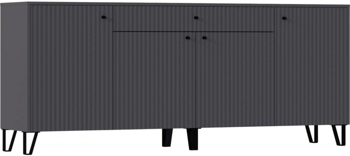 Оливия Комод (Белый, Белый глянец)