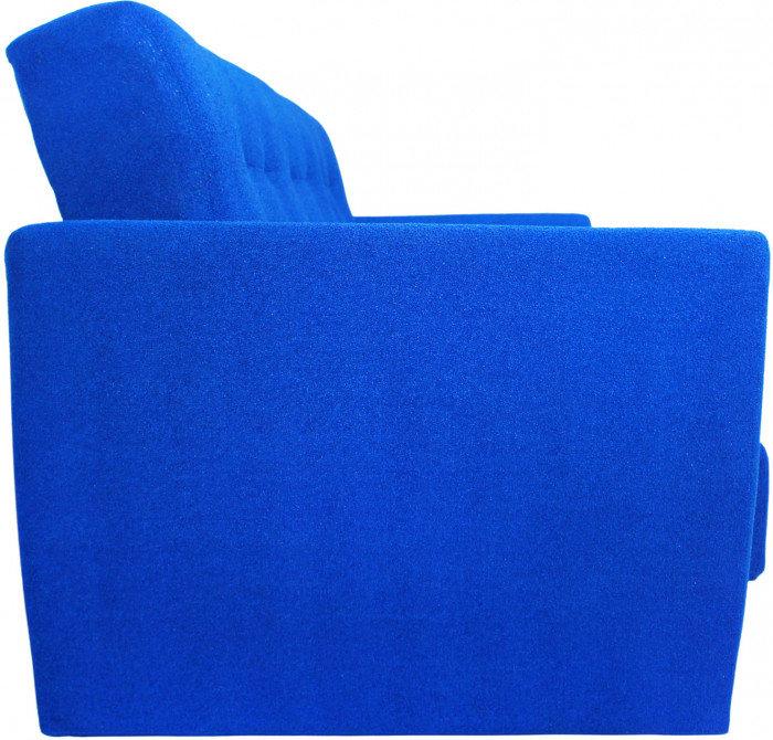 Диван-книжка Лира, 140х190, велюр синий