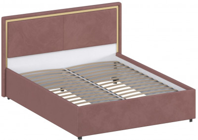 Кровать 160 с настилом из ламелей КР-431-М, Микровелюр-27