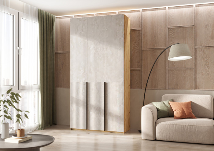 Модульная спальня Марвэл, Дуб крафт/Мальта