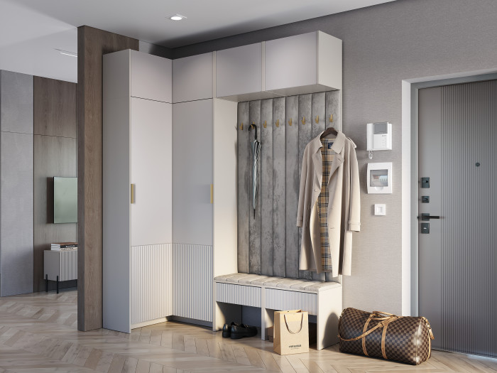 Шкаф навесной "Пандора" ШКН-01, Кашемир/Айриш МФ03