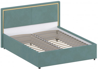 Кровать 160 с настилом из ламелей КР-431-М, Микровелюр-72