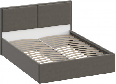 Кровать КР-430-М двуспальная 160, Микровелюр-55