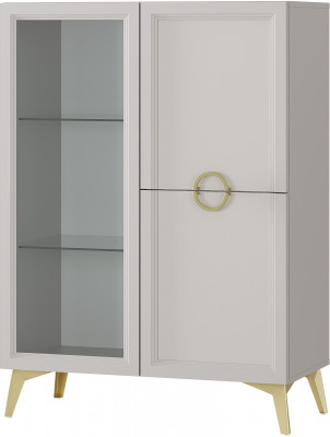 Шкаф-витрина "Эстетика" ШК-23 Кашемир