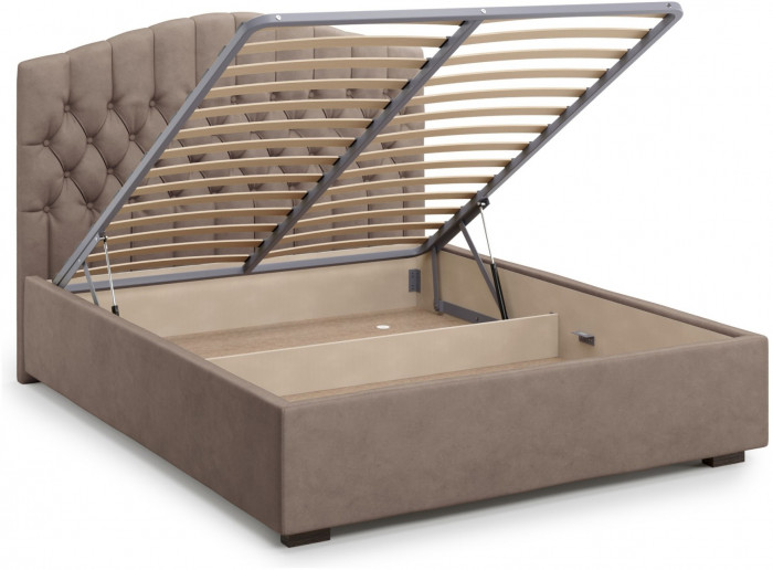 Кровать Лугано 160 с подъемным механизмом, Велутто 22