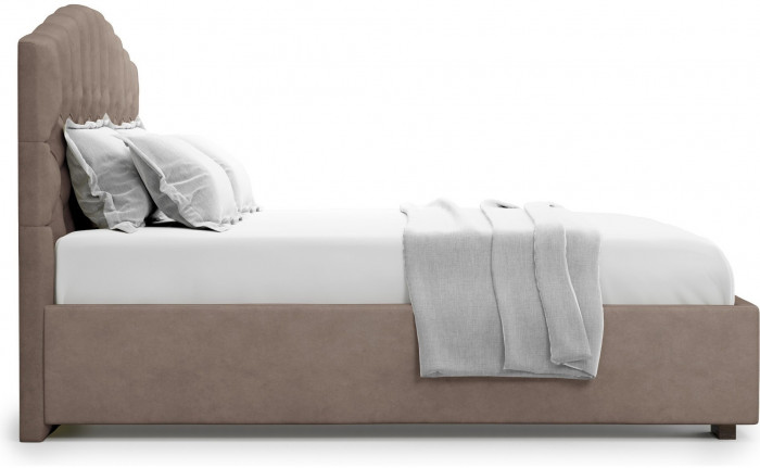Кровать Лугано 160 с подъемным механизмом, Велутто 22
