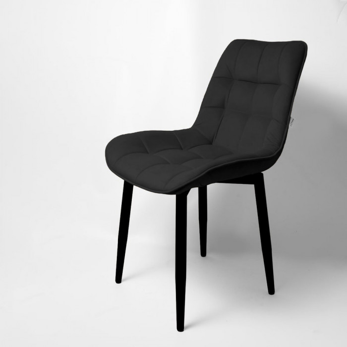Стул "Бостон" черный матовый Томми 22 черный