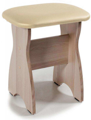 Табурет Тюльпан Бител ясень светлый/крем 2 шт.