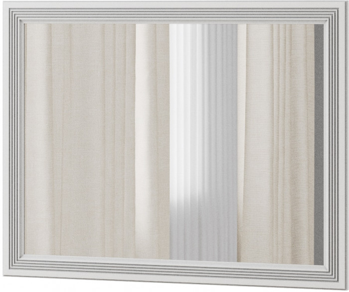 Ливорно Зеркало ЛЗ-20 ясень анкор светлый патина серебро