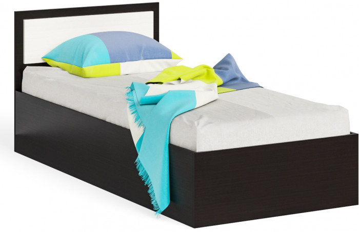 Фиеста Кровать 0900, венге/дуб лоредо